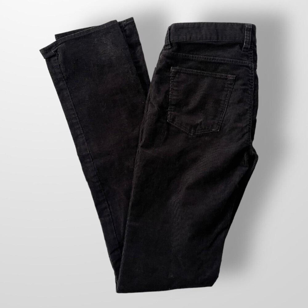 Helmet Lang Mini Corduroy Black Pant - Picture 3 of 9